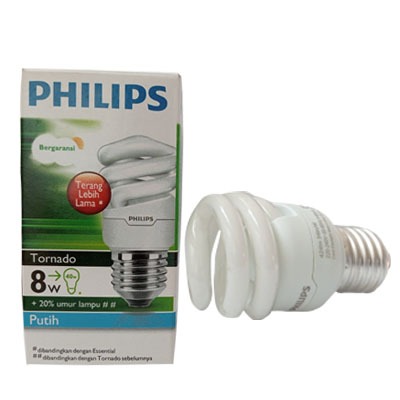 Jual Philips Tornado W Watt Watt Shopee Indonesia