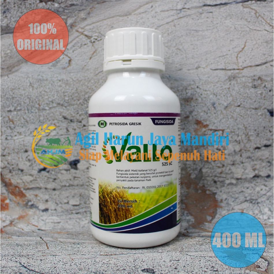 Jual Fungisida VALLO 525SC Metil Tiofanat 525SC 400 ML Fungisida