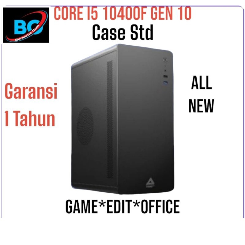 Jual Pc Rakitan Core I5 10400F Gen 10 Ram 16gb Ssd 512 Gb Hdd 1tera Vga