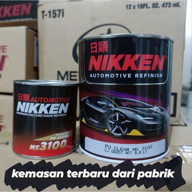 Jual Clear Coat Nikken Ms L Set Shopee Indonesia