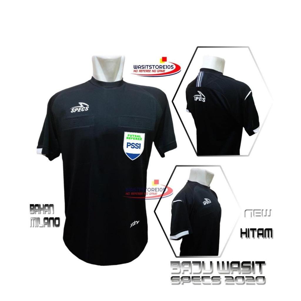 Jual BAJU WASIT FUTSAL MD 2020 LOGO SAKU FUTSAL REFEREE