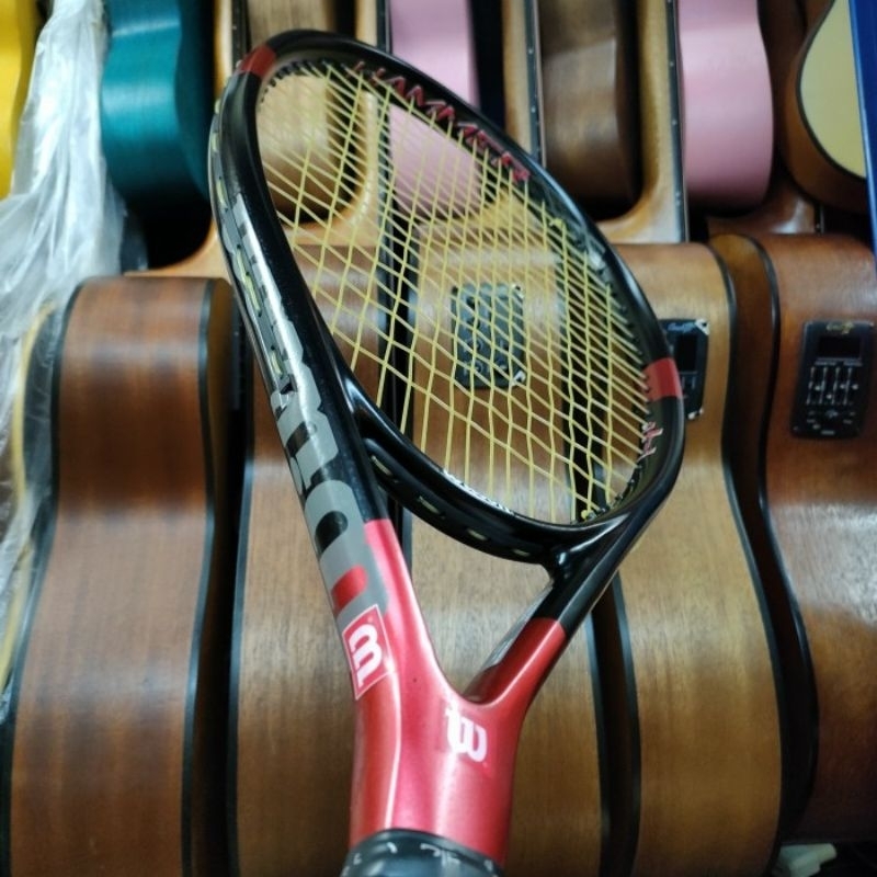 Jual RAKET TENIS BEKAS WILSON HAMMER ORIGINAL MASIH MULUS SIAP PAKAI