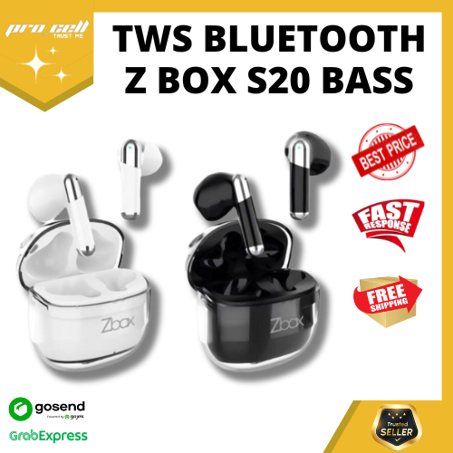 Jual HEADSET BLUETOOTH TWS ZBOX S20 HEADSET HANDSFREE SUPER BASS STEREO