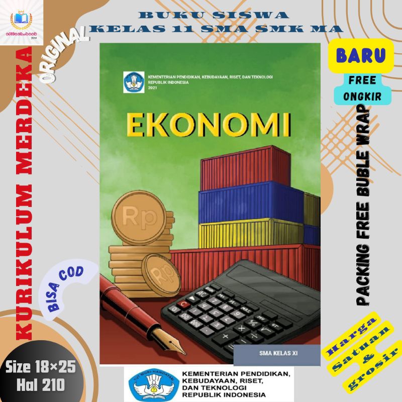 Jual Buku Siswa Ekonomi Kelas Sma Kurikulum Merdeka