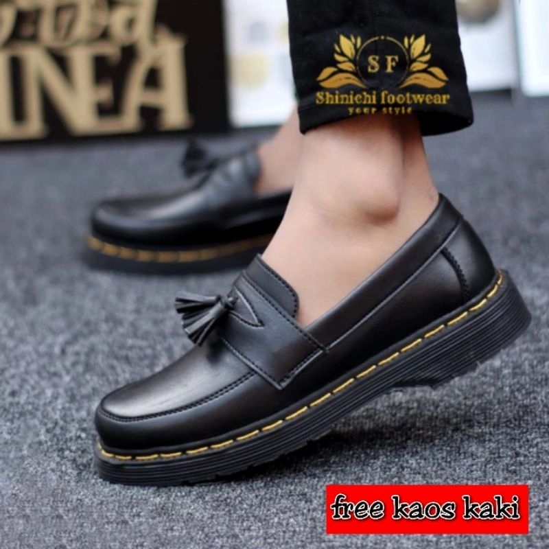 Jual Sepatu Slip On Casual Santai Formal Untuk Pria Model Docmart