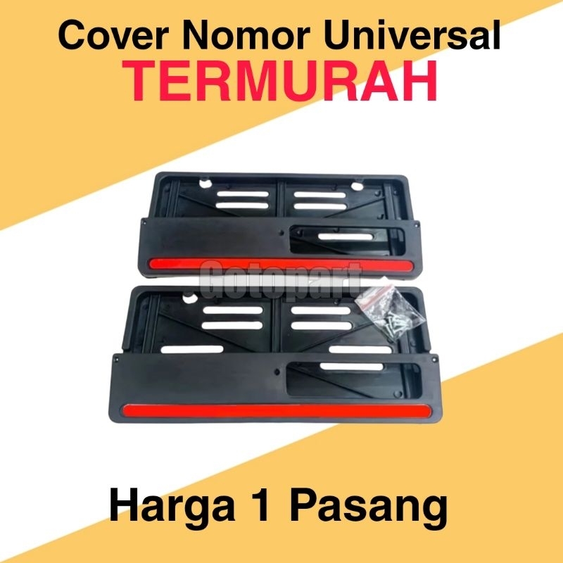 Jual Cover Plat Nomor Dudukan Plat Nomor Universal Semua Motor Shopee