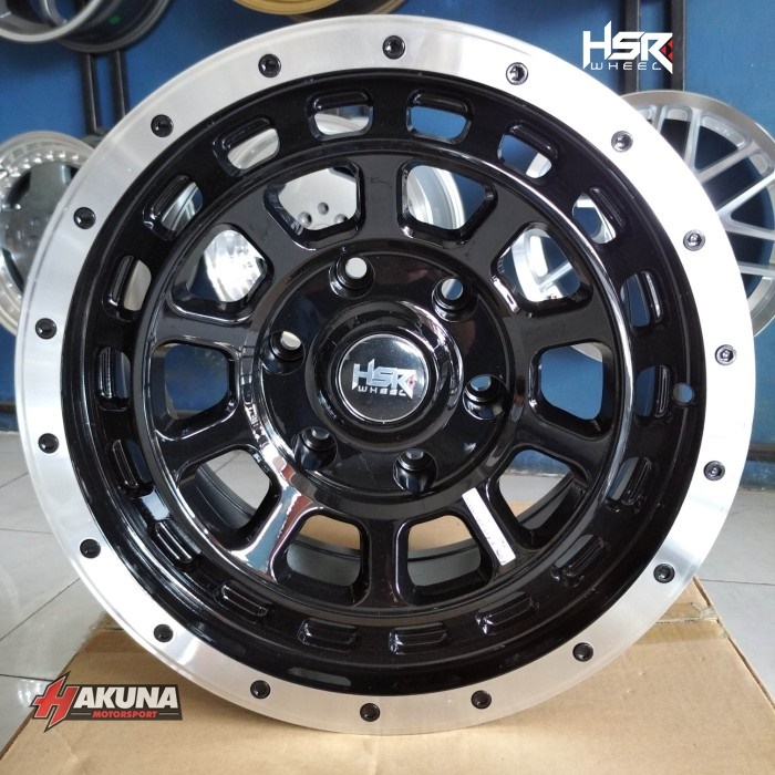 Jual Velg Mobil Offroad HSR FUTOI HSR R16 Lebar 8 Pcd 6X139 7 Buat