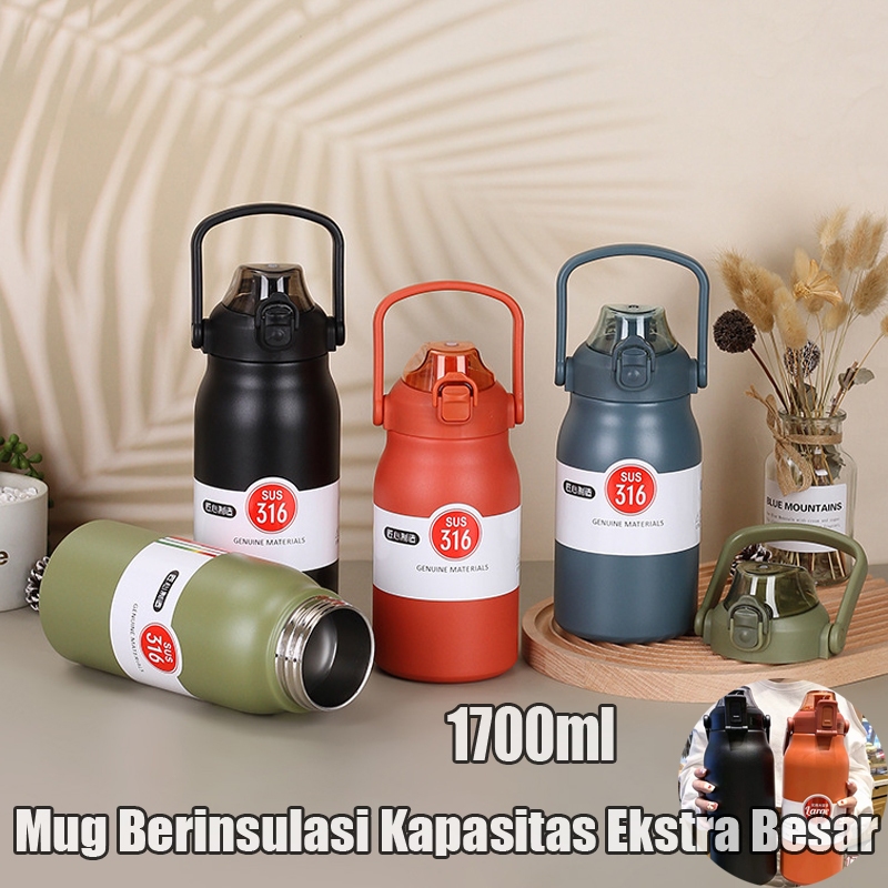 Jual Stainless Steel Mug Berinsulasi Kapasitas Besar Ml Mug