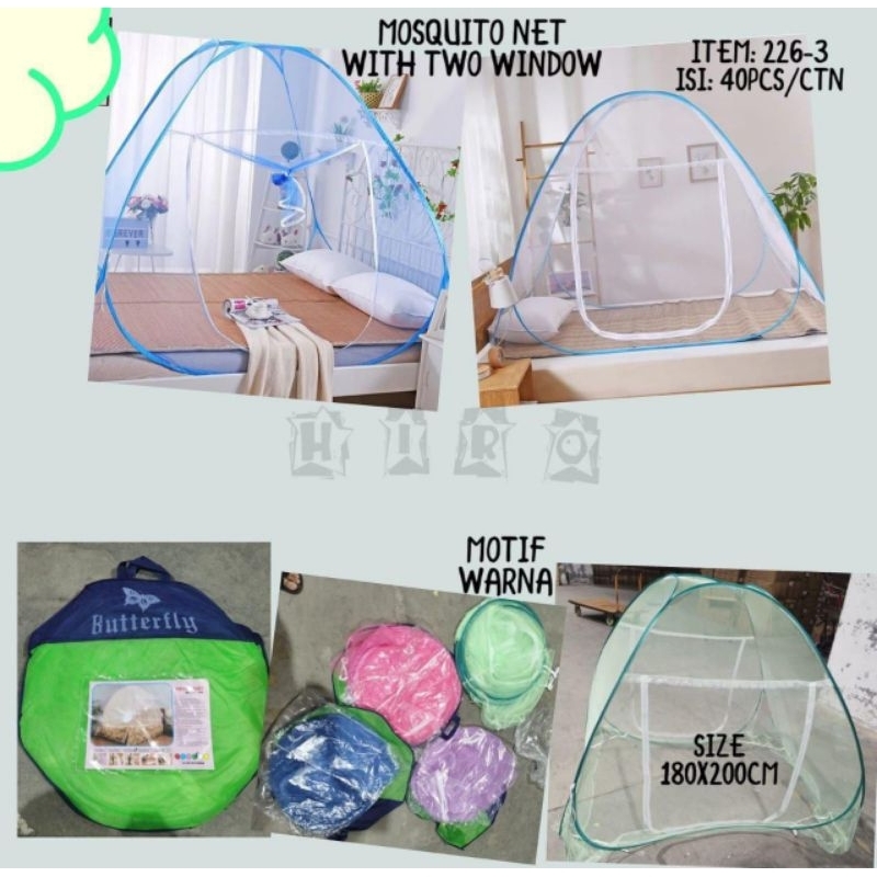 Jual Kelambu Tidur Tenda Butterfly Anti Nyamuk Shopee Indonesia