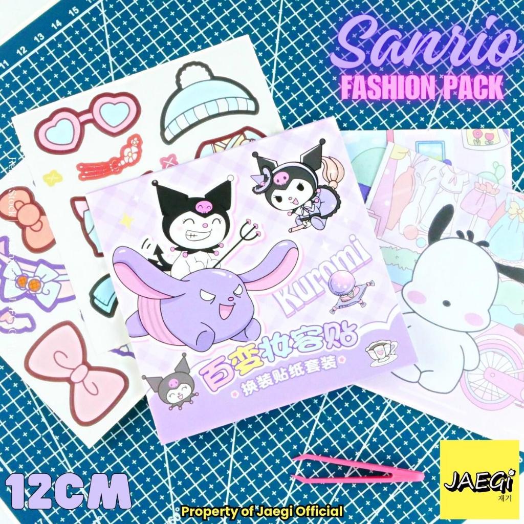 Jual JAEGi Sanrio Sticker Pack Premium Stiker Kuromi Fashion 12 Cm