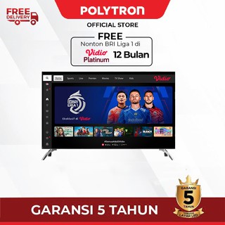 Jual Polytron Smart Android Tv Inch Pld Ag Shopee Indonesia