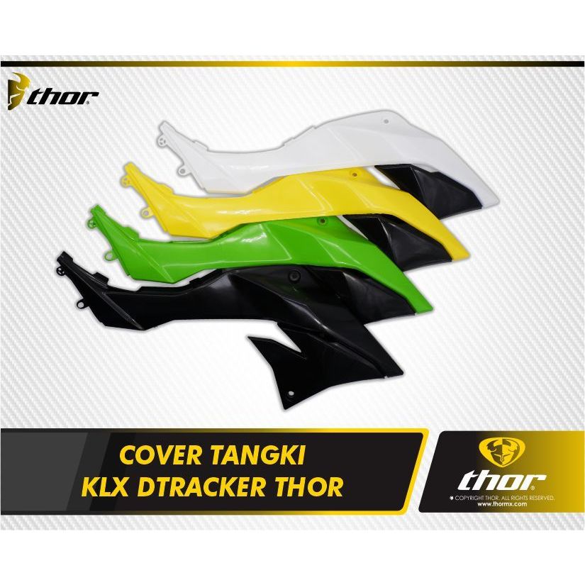 Jual Cover Tangki Dtracker New Original Klx 150 Sayap Body Depan Trail