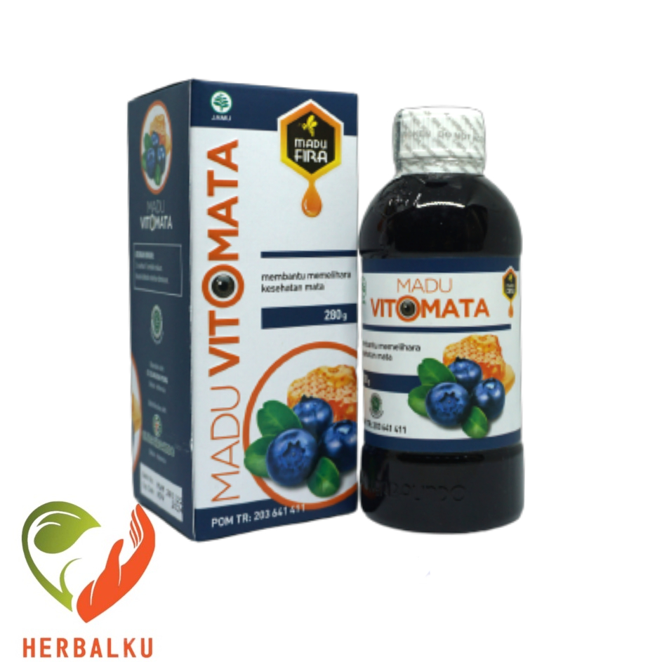 Jual Vitomata Original Madu Fira Isi 280 Gr I Madu Vitomata Kesehatan