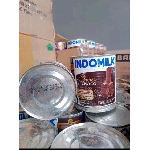 Jual SUSU KALENG INDOMILK CAP ENAK COKLAT 370GR Shopee Indonesia