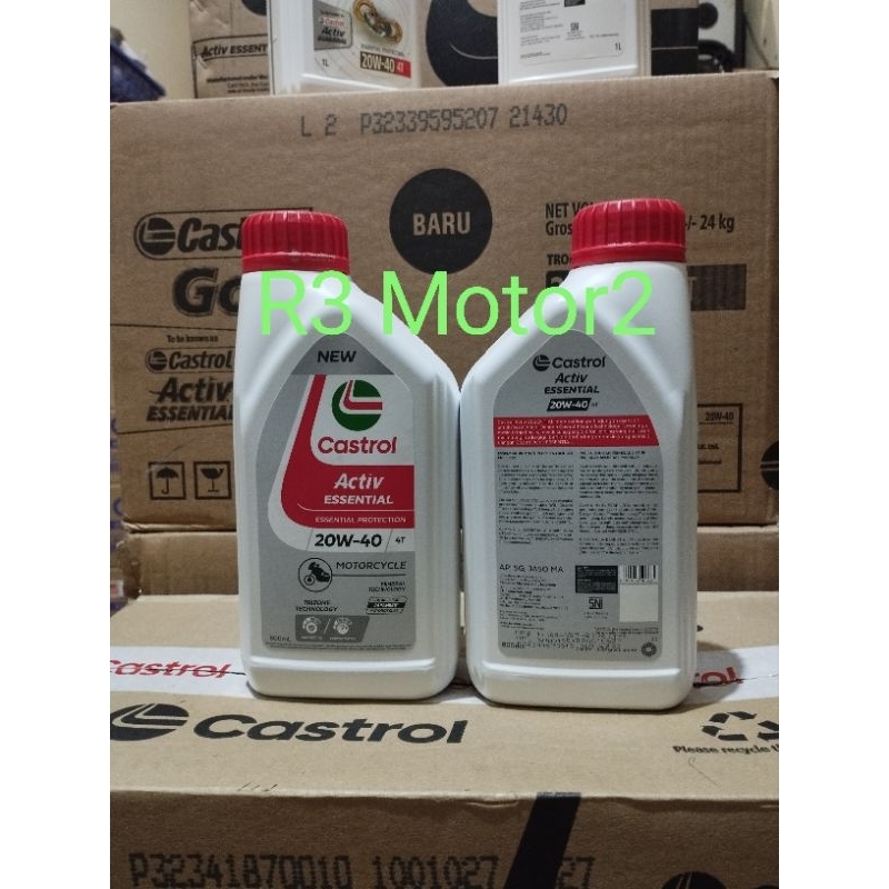 Jual Oli Castrol Activ Essential T W L Original Untuk Motor