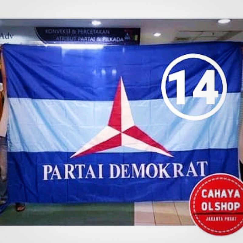 Jual Bendera Demokrat X Dan X Shopee Indonesia