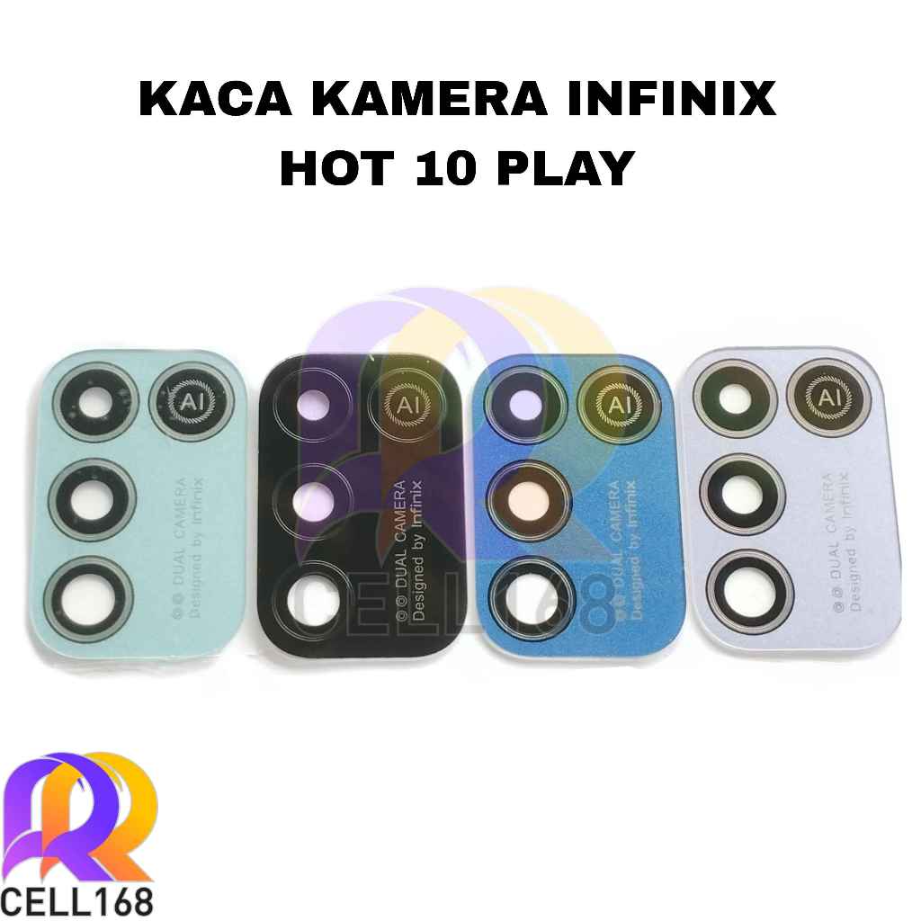 Jual KACA KAMERA BELAKANG INFINIX HOT 10 PLAY X688 LENSA CAMERA