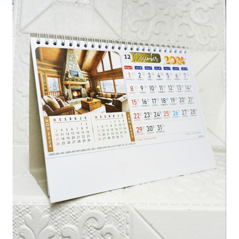 Jual Kalender Meja Kerja Mini Kalender Kerja Mini Tahun Shopee