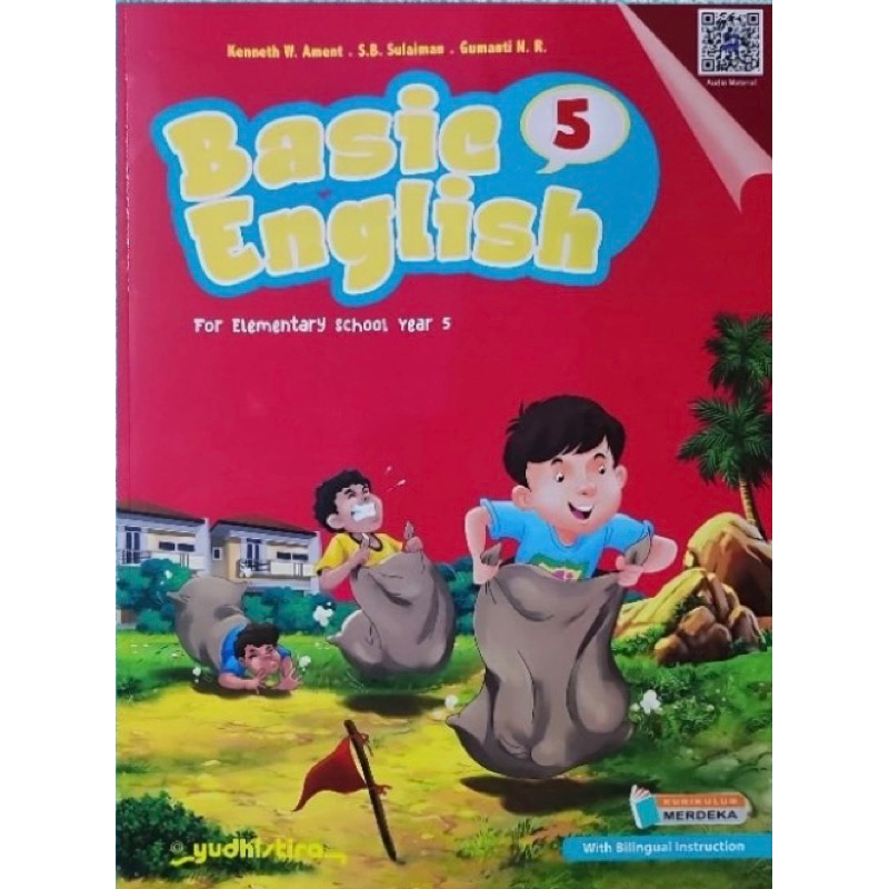 Jual BUKU BASIC ENGLISH KELAS 1 2 3 4 5 6 SD KURIKULUM MERDEKA