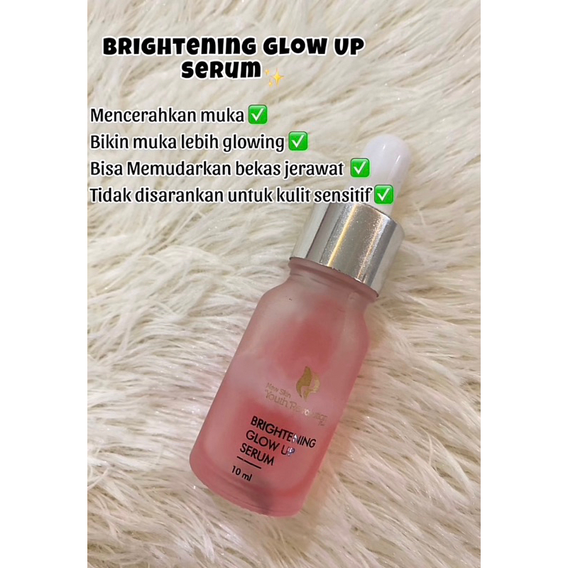 Jual Miracle Store Serum Biru Viral Brightening Glow Up Serum Pink