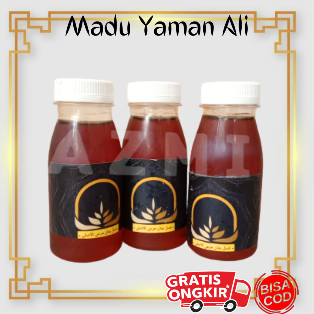 Jual Promo Madu Yaman Ali Original Yaman Kemasan 125gr Madu Yaman Mara