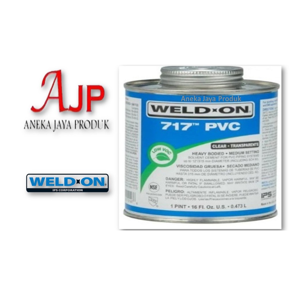 Jual Weld On Lem Pipa Pvc Lem Weld On Clear Shopee Indonesia