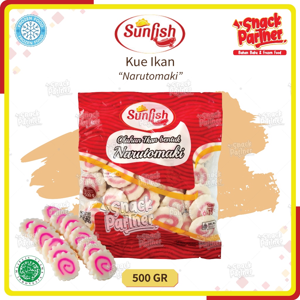 Jual Sunfish All Varian Frozen Food Crab Stick Stik Ikan Rasa