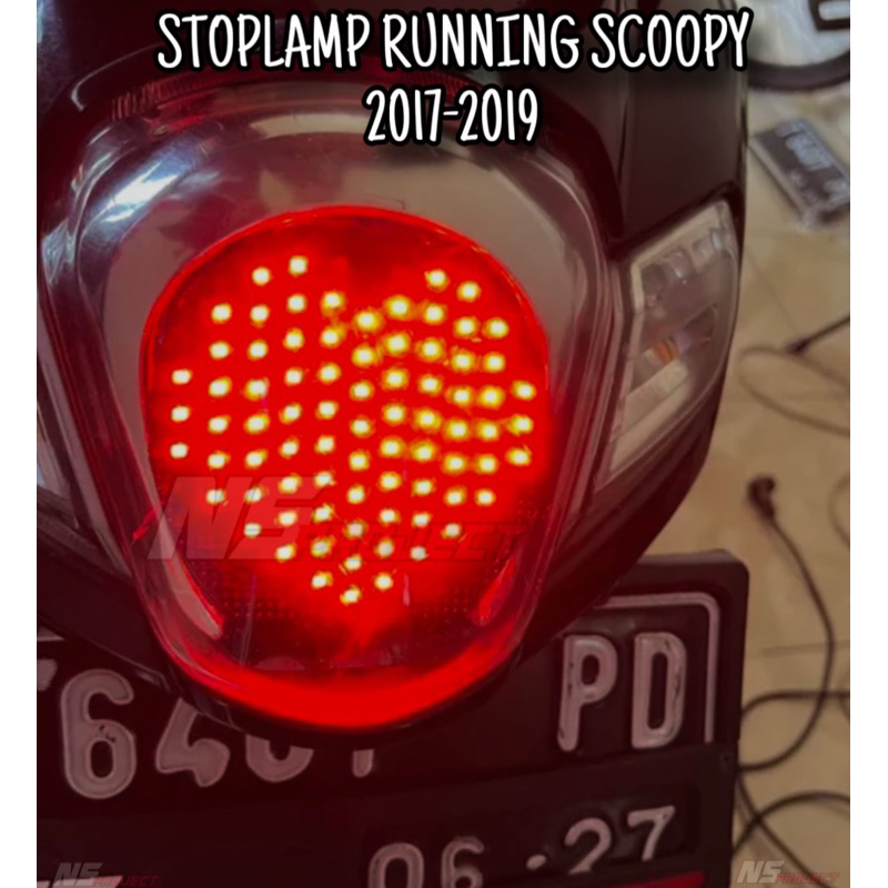 Jual Stoplamp Lampu Running Scoopy Esp R Mode