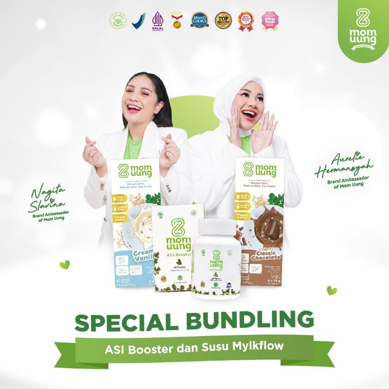 Jual Mom Uung Asi Booster Special Bundling Kapsul Susu Shopee