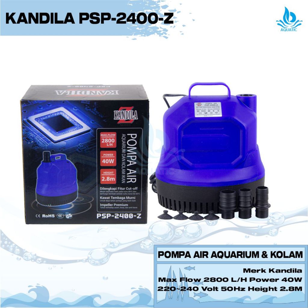 Jual Kandila Psp Z Pompa Air Aquarium Kolam Psp Z Submersible