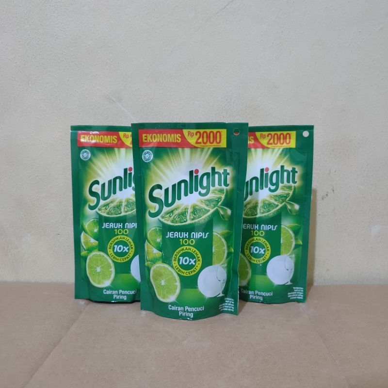 Jual Sunlight Jeruk Nipis Pencuci Piring Ml Ecer Shopee Indonesia