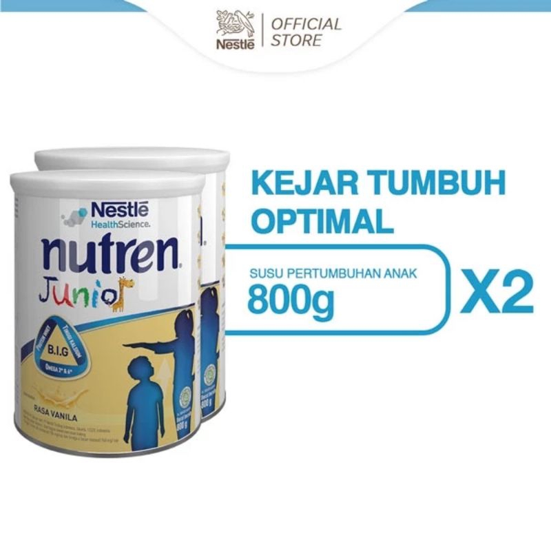 Jual NUTREN JUNIOR 800 GRAM 2 KALENG Shopee Indonesia