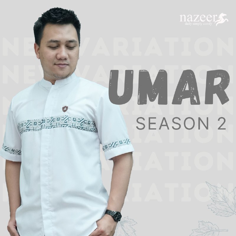 Jual Kemeja Koko Umar Season Kemko List Batik Lengan Pendek Pria Baju