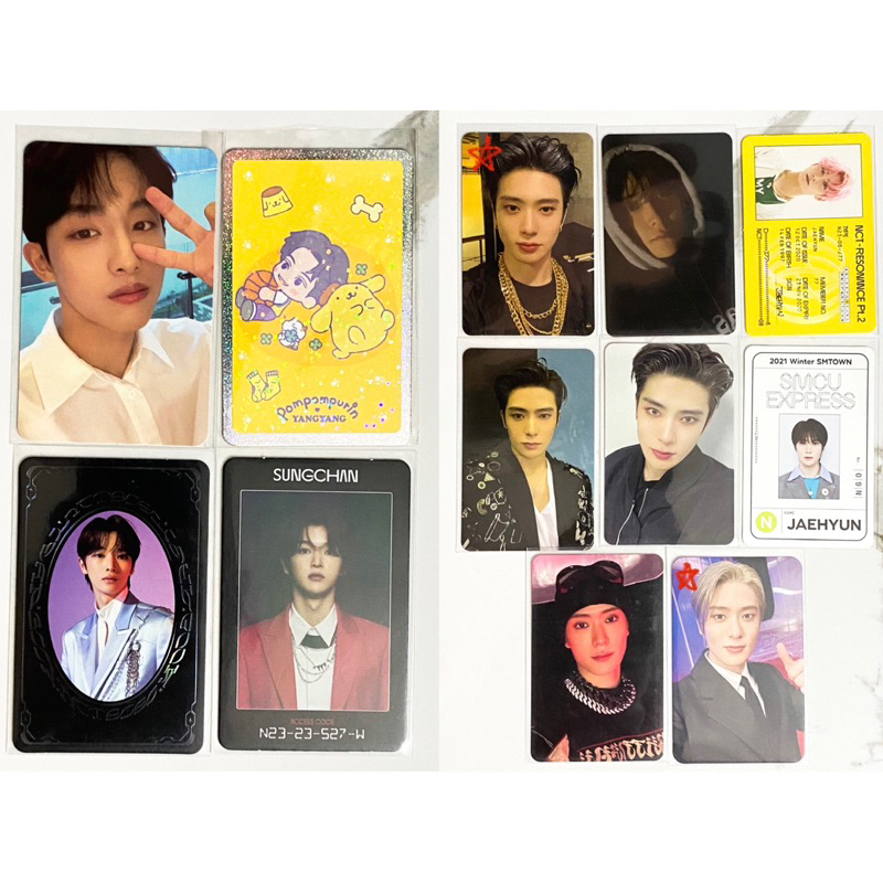 Jual WTS WANT TO SELL PHOTOCARD PC NCT 127 WAYV U WINWIN YANGYANG