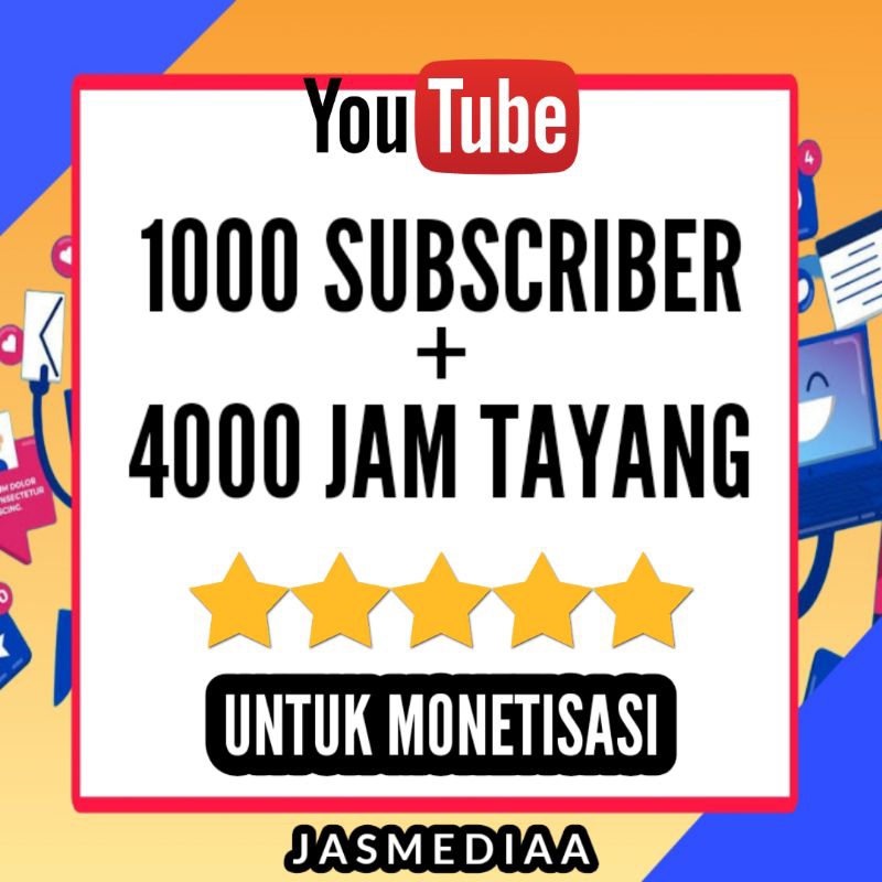 Jual Paket Youtube Untuk Monetisasi Shopee Indonesia