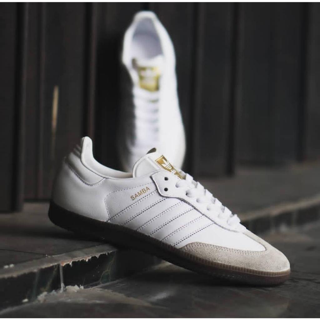 Jual Adidas Samba Og Classic Leather White Gum Authentic Premium