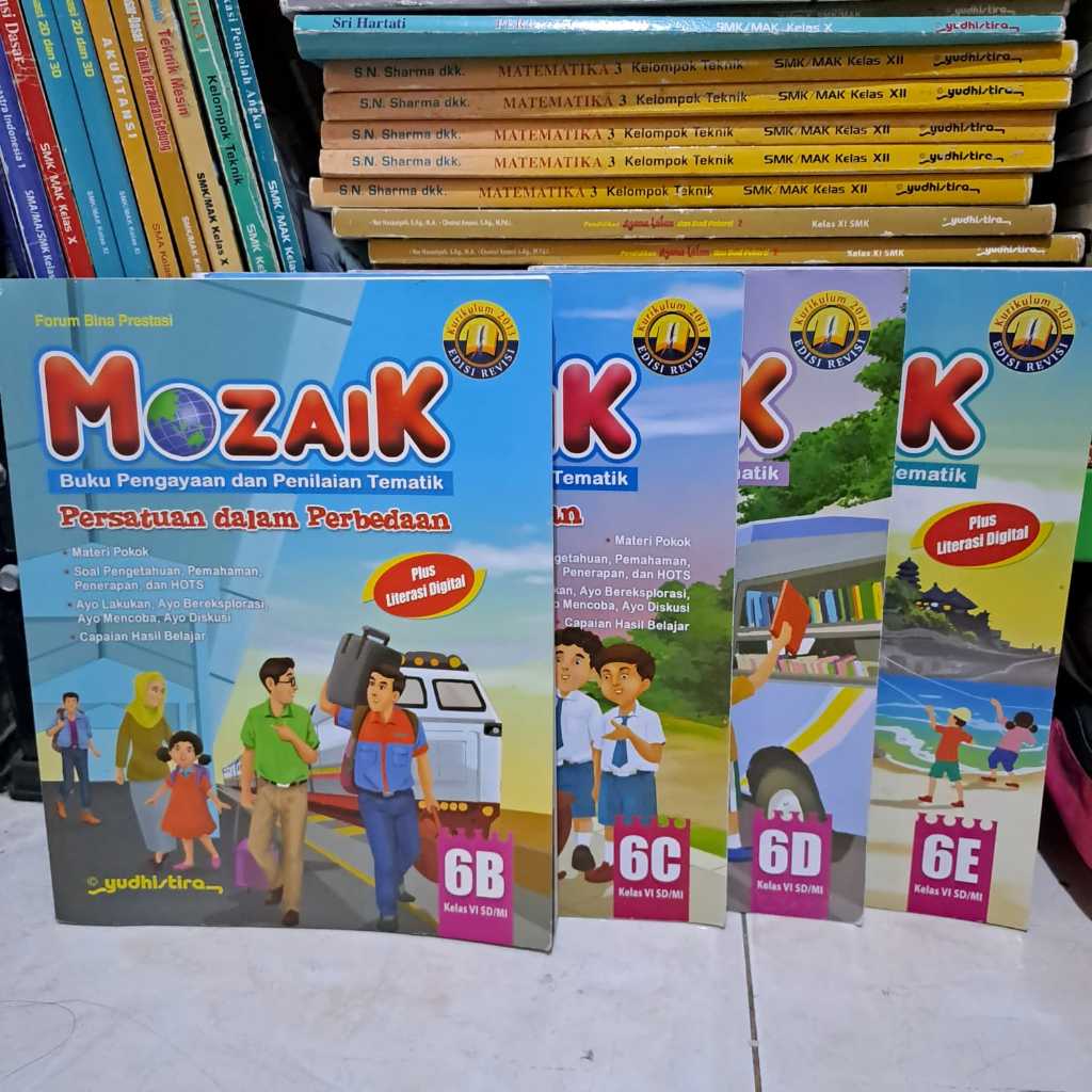 Jual Buku Bekas Mulus Yudistira Mozaik Buku Pengayaan Dan Penilaian