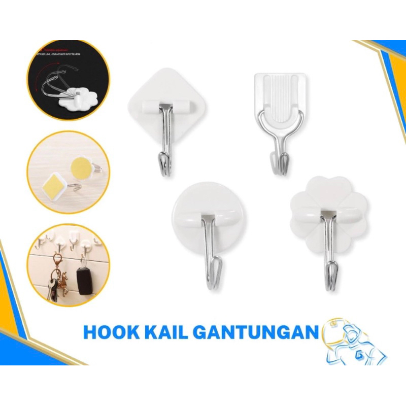 Jual Gantungan Kait Baju Gantungan Handuk Tempel Kamar Mandi Alat