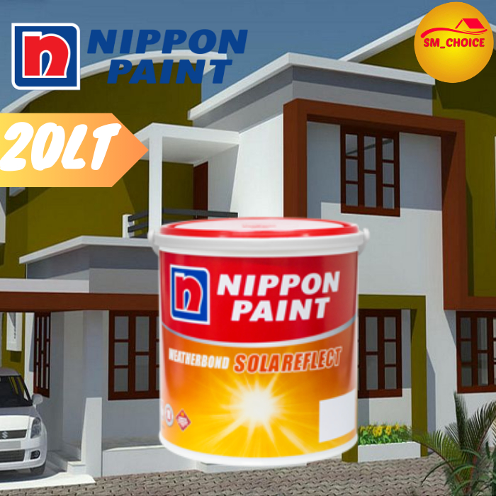 Jual NIPPON PAINT WEATHERBOND SOLARECLECT 20 LT CAT TEMBOK EKSTERIOR