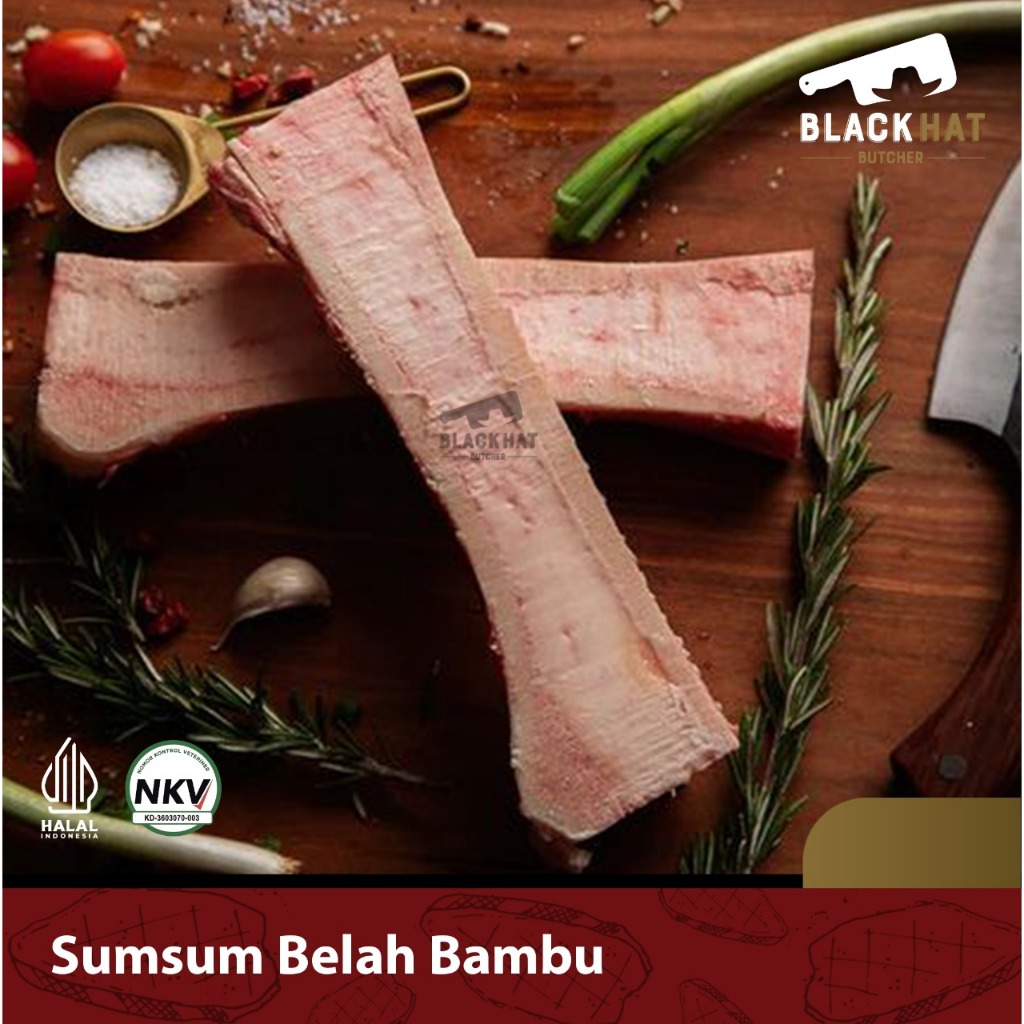 Jual Tulang Sumsum Sapi Belah Panjang Bone Marrow Bamboo Cut Shopee