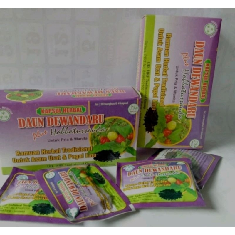 Jual Kapsul Dewandaru Asli Kapsul Dewandaru Original Obat Asam Urat Dan