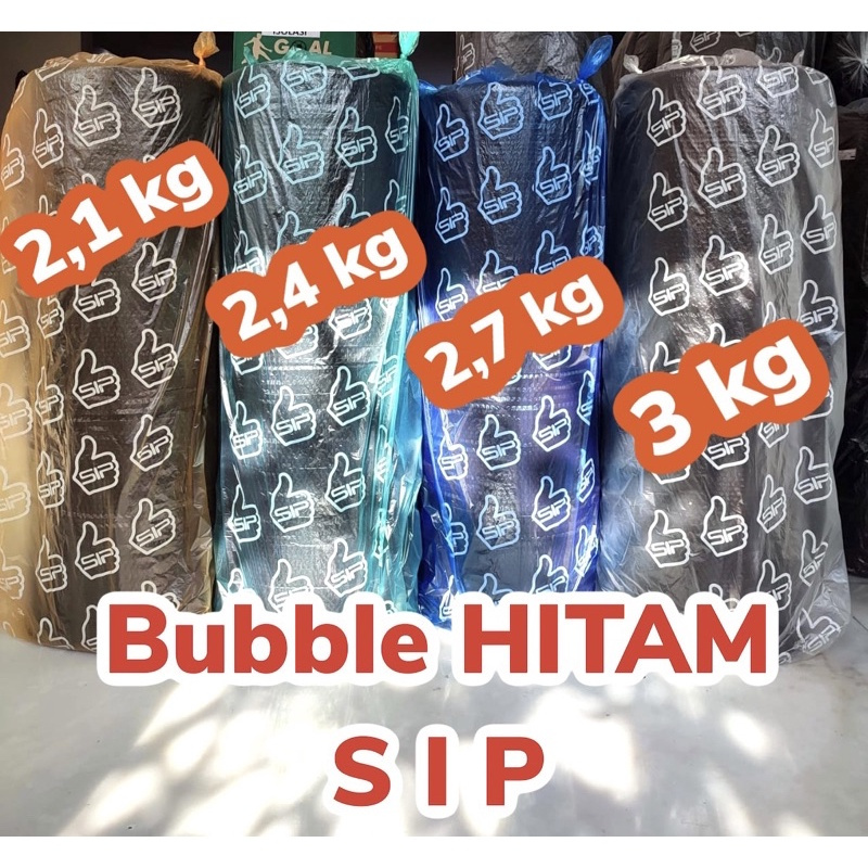 Jual Bubble Wrap Roll Sip Hitam Cm X M Tebal Plastik Packing