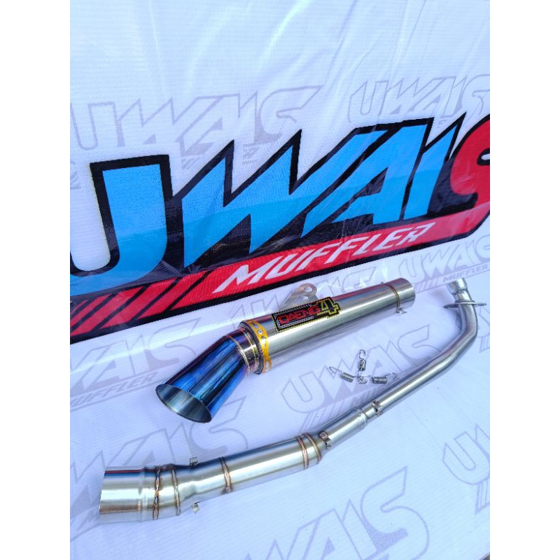 Jual Exhaust Daeng Sai4 Ekzos Ex5 Wave 100 Wave 125 Wave 110 Dash 125