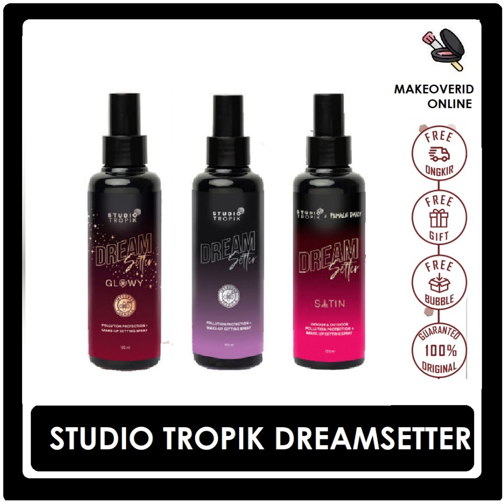 Jual STUDIO TROPIK DREAMSETTER UNGU GLOWY SATIN FULL MINI Shopee