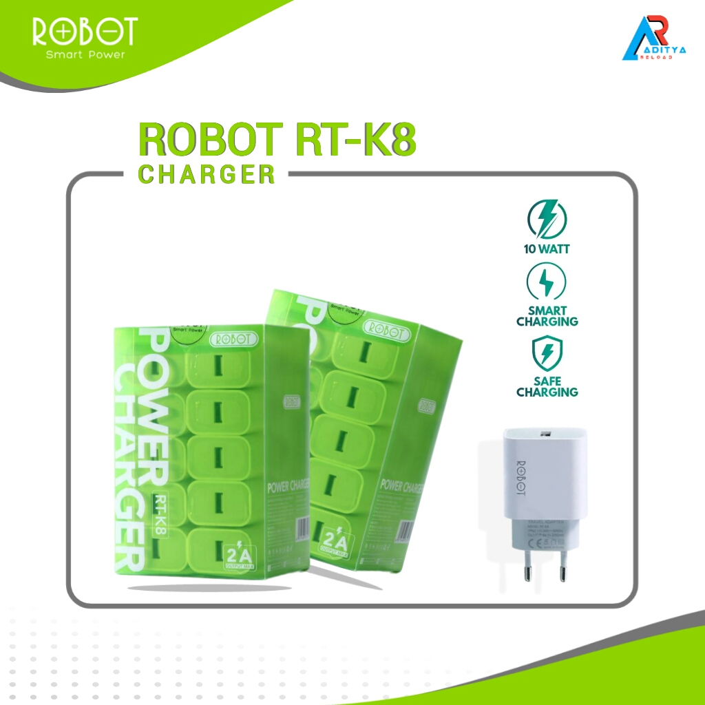 Jual Robot Rt K Adaptor Charger A Kotak Isi Pcs Original