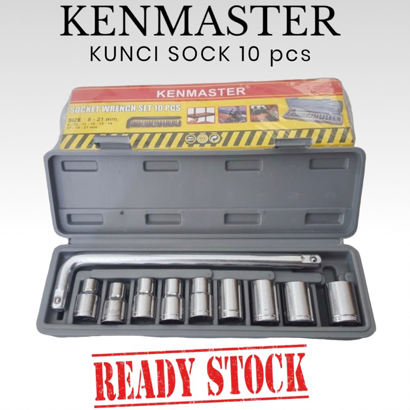 Jual Kenmaster Kunci Sock Set Pcs Sock Shock Socket Motor Pcs Kunci