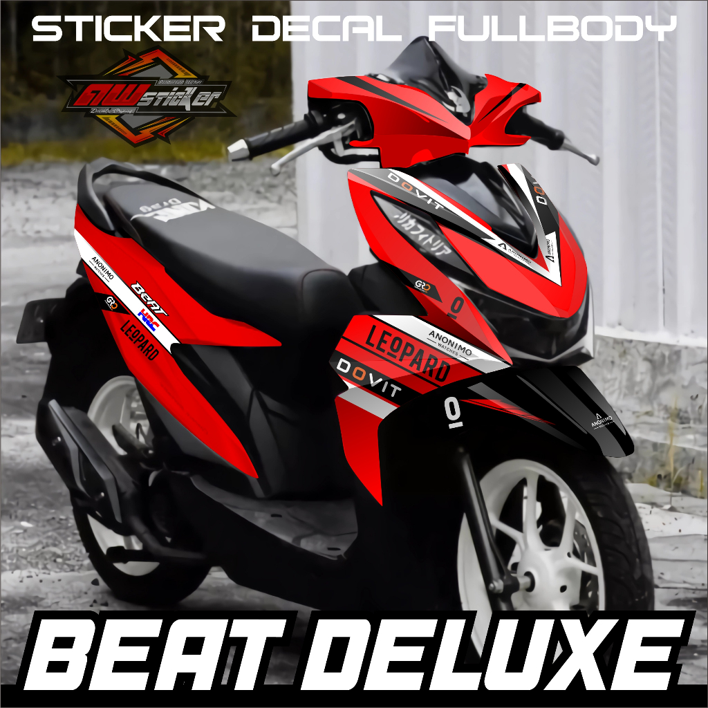 Jual Sticker Decal Beat Deluxe Beat Street Full Body