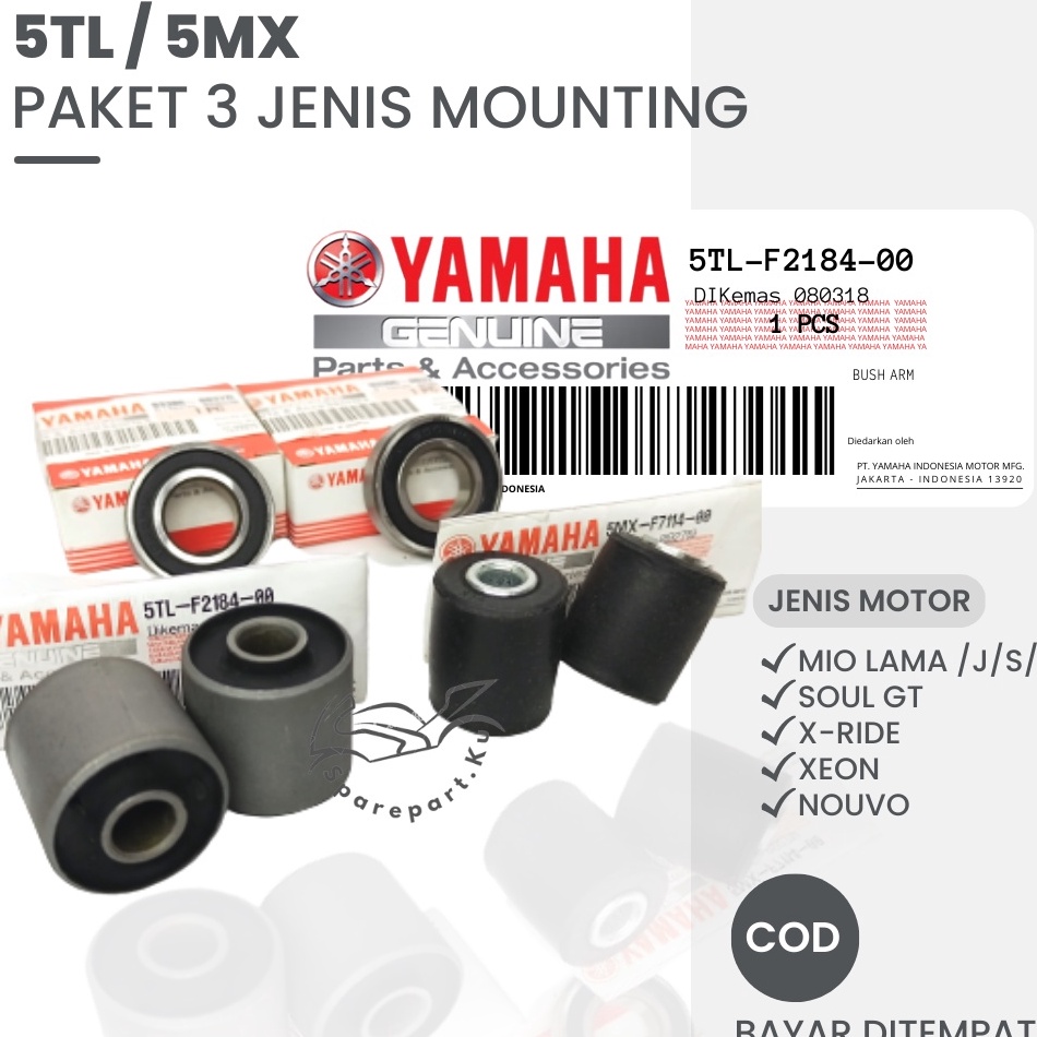 Jual HARGA TERMURAH HEMAT PAKET MONTING MIO SPORTY YAMAHA 2PCS