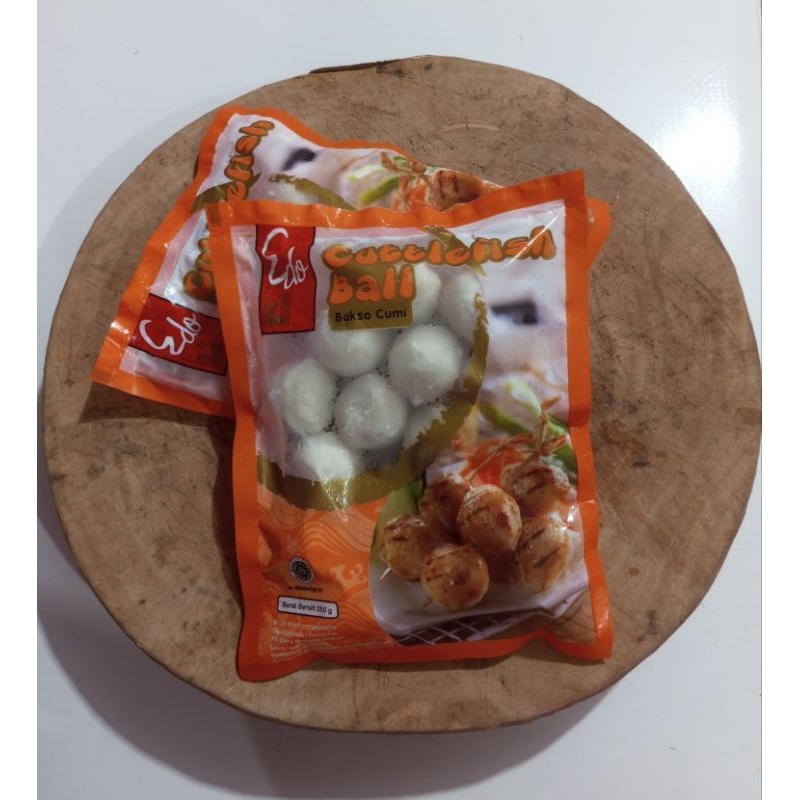 Jual Edo Cuttle Fish Ball 250 Gr Shopee Indonesia