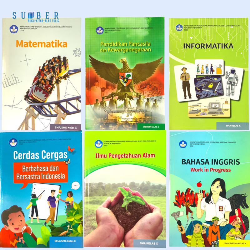 Jual Buku Pelajaran Sma Kelas Kurikulum Merdeka Matematika Bahasa